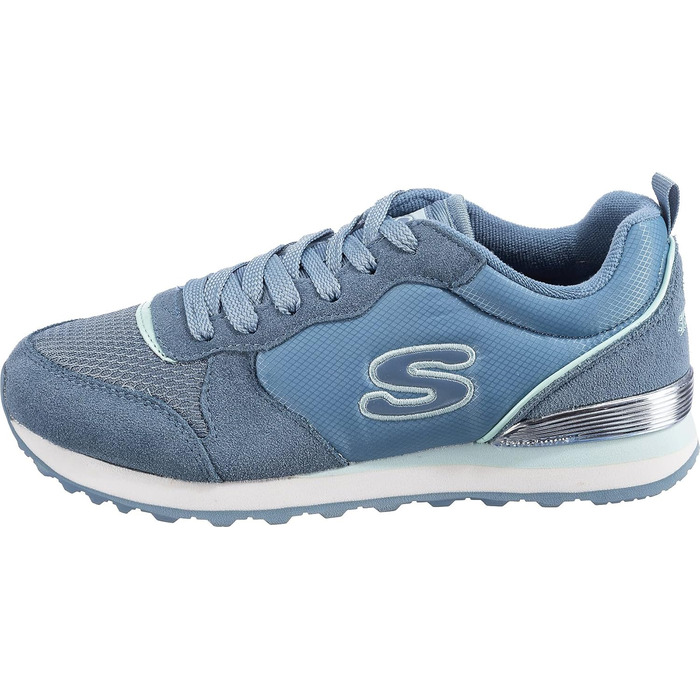 Кросівки жіночі Skechers Og 85 Step N Fly Slate Suede Mesh 40 EU блакитні