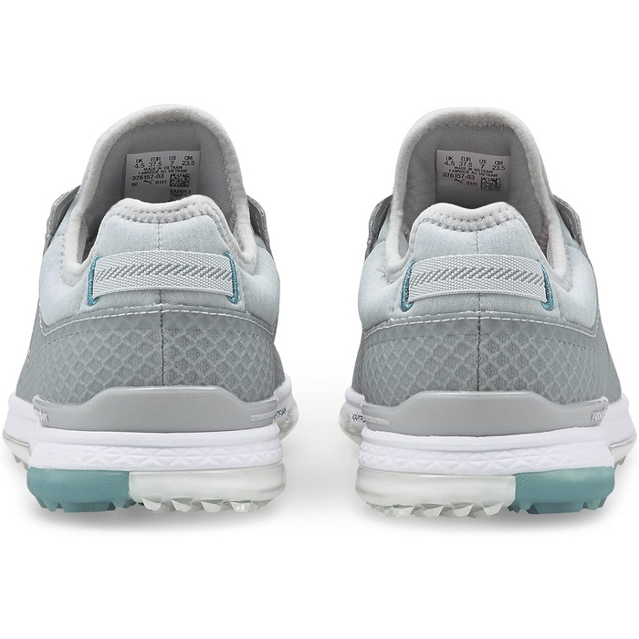 Жіноче golf-взуття PUMA Proadapt Alphacat, білий, сріблястий, рожевий, розмір 39 EU, висока посадка, сріблястий Porzellan