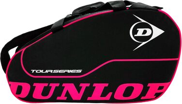 Сумка для падел Dunlop Tour Intro Ltd чорно-рожева - професійна, містка
