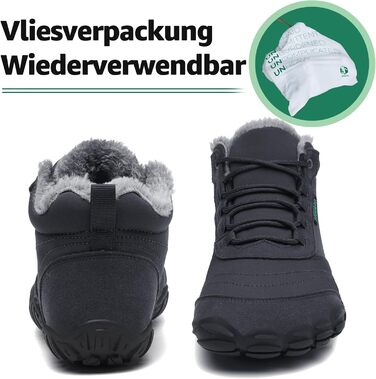 Зимові шкарпетки-тапки Sagaro для жінок та чоловіків, утеплені, розмір EU 36-48, колір: темно-сірий