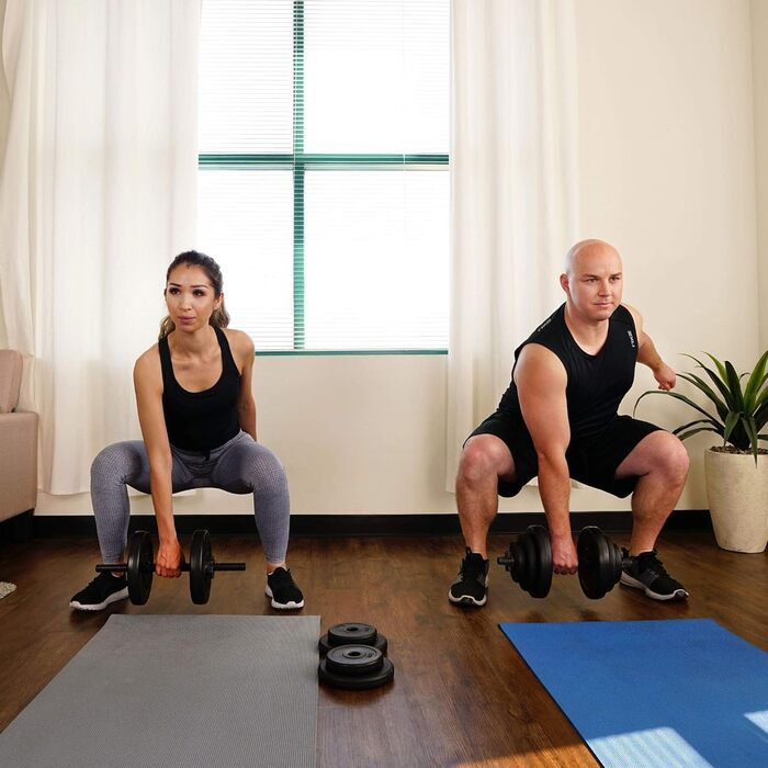 Набір гантелей Sunny Health & Fitness 18 кг, вінілові, універсальний розмір