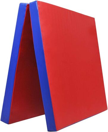 Складний гімнастичний мат Grevinga Fun 200x100x8 см RG35 червоно-синій