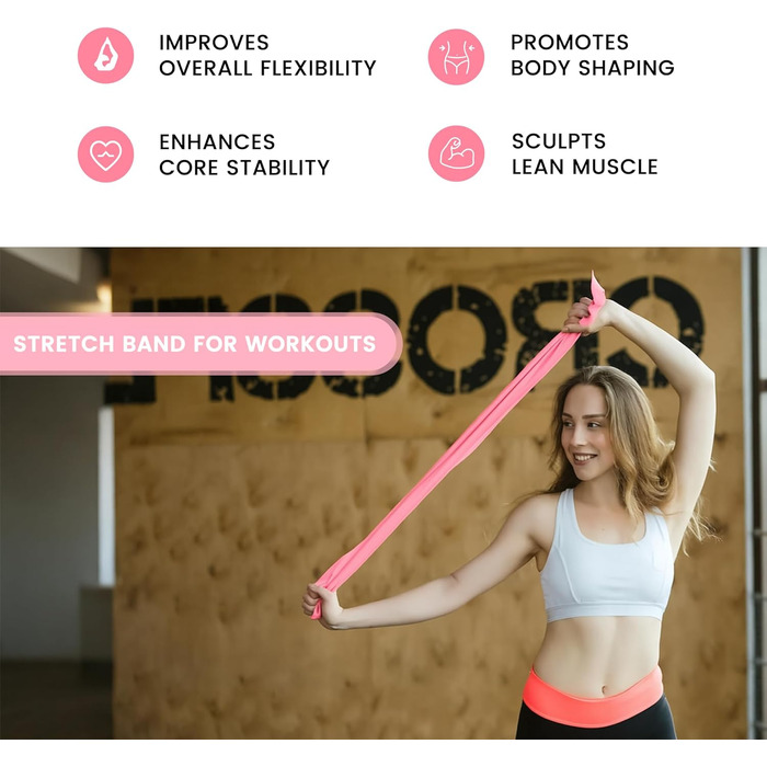 Набір для пілатесу 11-Pilates: кільце, м'яч, гумові стрічки, шкарпетки для занять вдома
