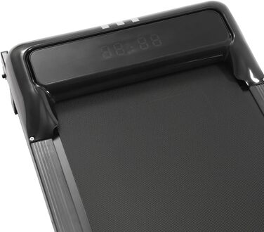 Бігова доріжка Walking Pad 2-в-1 для дому та офісу, з дистанційним керуванням і LCD-дисплеєм, чорна