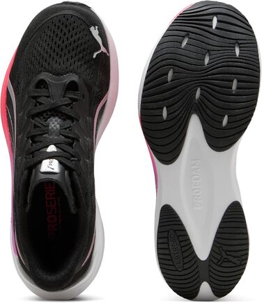 Кросівки Puma Darter Pro 2 Unisex Black/Pink/Orchid (39/39.5 EU) - для бігу та активного відпочинку