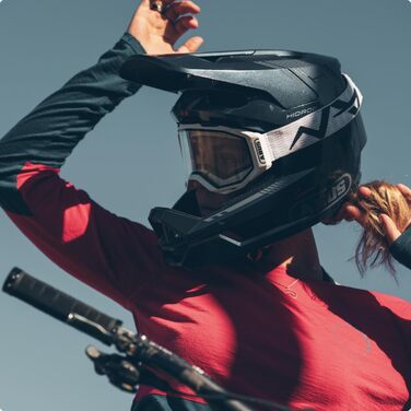 Шолом ABUS HiDrop Fullface для даунхілу MTB, ASTM, ABS, для дорослих та підлітків