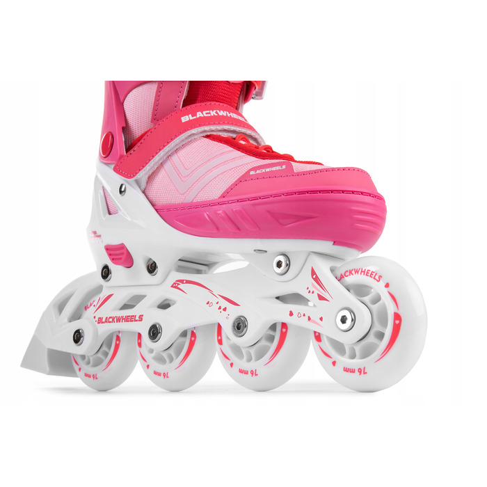 Регульовані ролики Blackwheels Playful, рожеві, розм. 32-35