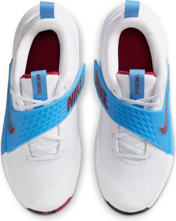 Кросівки баскетбольні Nike Team Hustle D 12 (36.5 EU) білі, червоні, сині