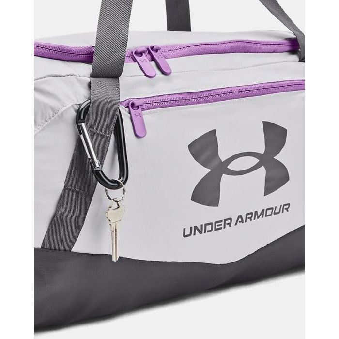 Сумка-дуфел Under Armour Undeniable 5.0 XS, складана, темно-синя/металік, універсальний розмір