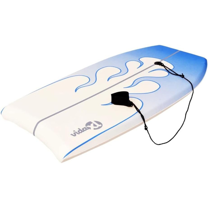 Дошка для серфінгу vidaXL Boogieboard, 94 см, EPS, синя