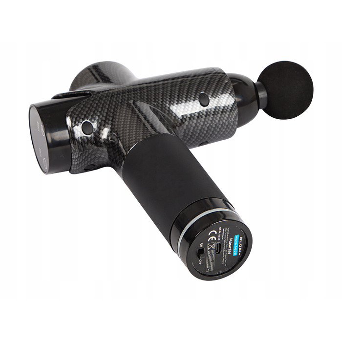 Перкусійний масажер для тіла Massage Gun 200W: для ніг, шиї та спини + 10 насадок