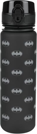 Дитяча пляшка для води Baagl Tritan 500 мл з логотипом Batman, непротікаюча, для школи та спорту