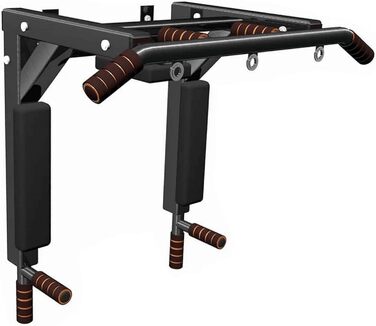 Турнік для підтягувань настінний, для дому та фітнесу, міцні кріплення