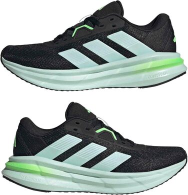 Кросівки жіночі Adidas Galaxy 7 Core Black Halo Mint Lime Burst (36 2/3 EU)