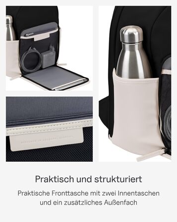 Рюкзак Kapten & Son Aalborg 12 л для ноутбука 12'' – унісекс, ручна поклажа, для університету, роботи та подорожей