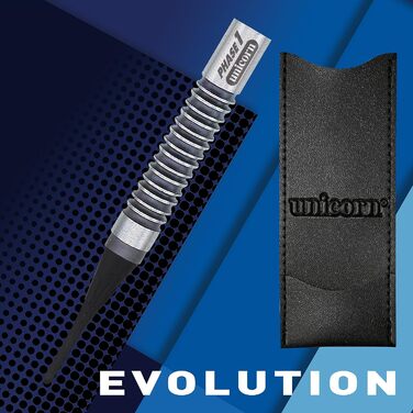 Унікорн дротики з м'яким кінчиком Evolution World Champion, натуральний вольфрам 90%, 95%, 97%, 18г, 20г, 22г