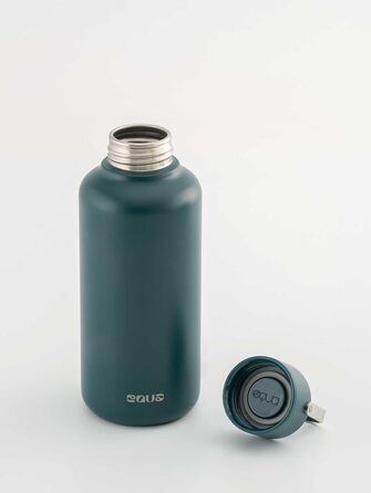 Пляшка для води EQUA Timeless, нержавіюча сталь, 600 мл, BPA-free, герметична, багаторазова, стиль Royal