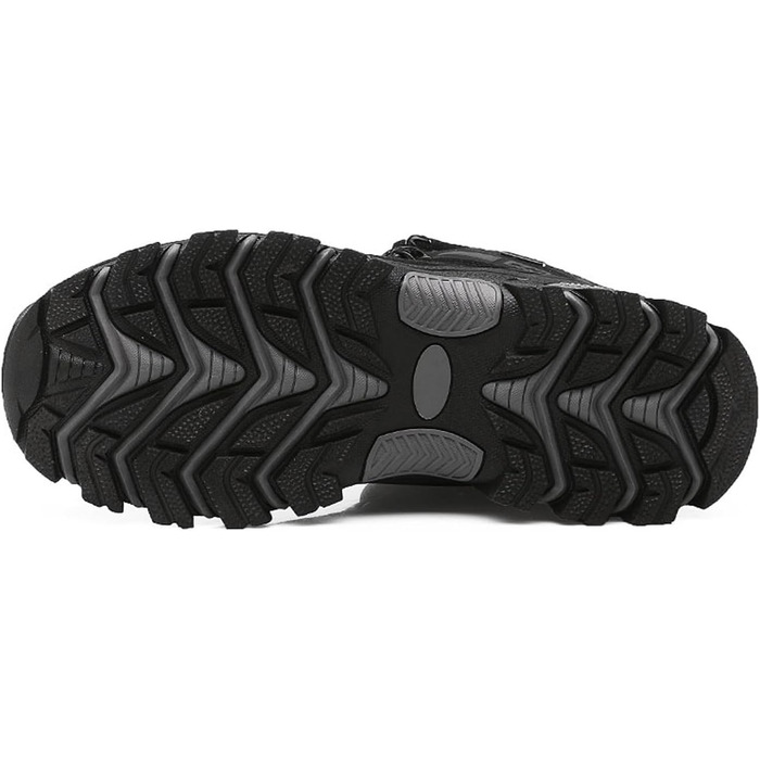 Черевики для трекінгу жіночі/чоловічі Outdoor, спортивні, з неслизькою підошвою, зручні, легкі, туристичні черевики, напівчеревики (41 EU, Black 1)