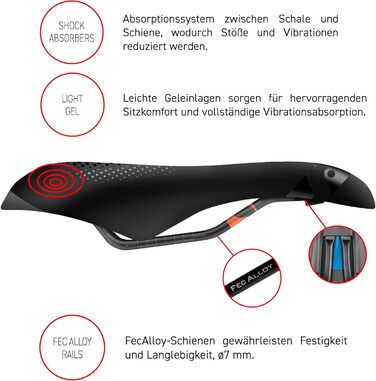 Велосипедне сідло Selle Italia Zoo Gel Flow для шосе, MTB та гравійних велосипедів – для жінок та чоловіків, L3