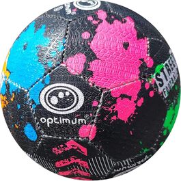 М'яч для футболу Optimum Optimaler Straßenfußball, розмір 5, унісекс, для дорослих, без насоса