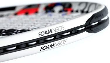 Тенісна ракетка Tecnifibre TF-40 315g (16x19), турнірна, біло-чорна, розмір ручки 4 1/2, без струн