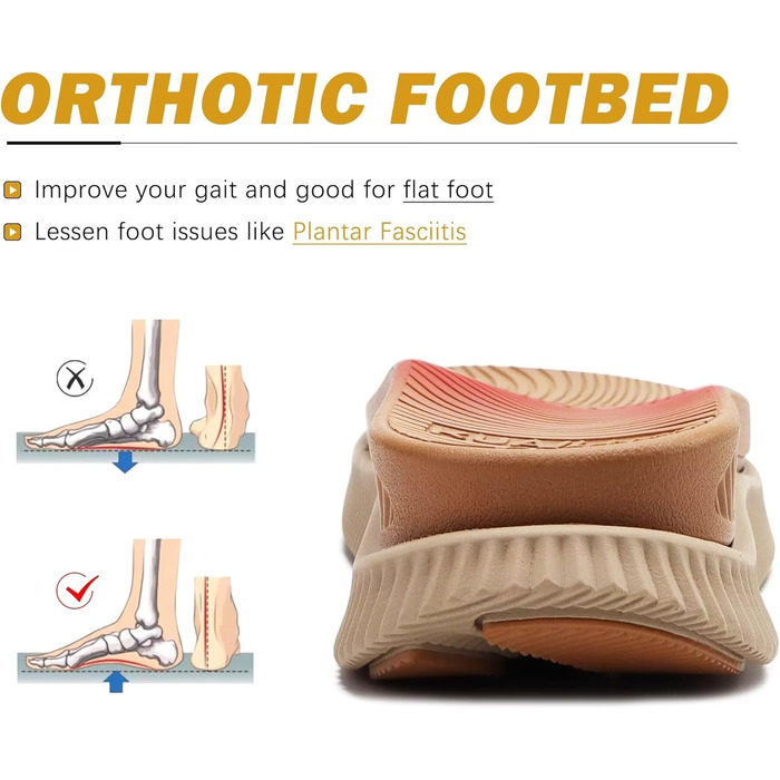 Сандалі жіночі KuaiLu трекінгові ортопедичні для літа, хакі, 41 EU