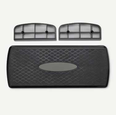 Степ-платформа Amazon Basics для дому, регульована, 68.58 см, чорно-сіра