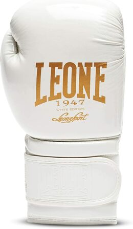 Боксерські рукавички LEONE 1947 White Edition GN059 10 унцій, білі