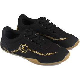 Жіночі кросівки для бойових мистецтв, таєм-чі, кунг-фу, цигун. Чорні, антиковзаючі, для тренувань. 41 EU