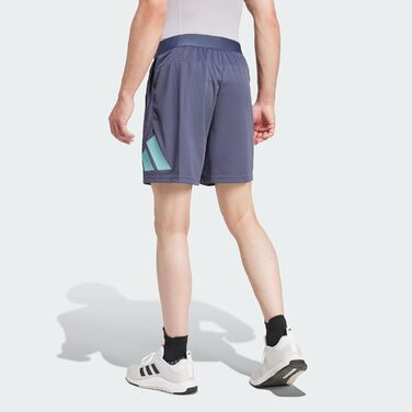 Чоловічі шорти для тренувань Adidas Train Essentials A Set (XS, 5 дюймів, Shadow Navy/Mint Ton)