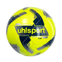 М'яч для футболу Uhlsport Team – тренувальний, розмір 5, для аматорів та професіоналів, жовто-срібний