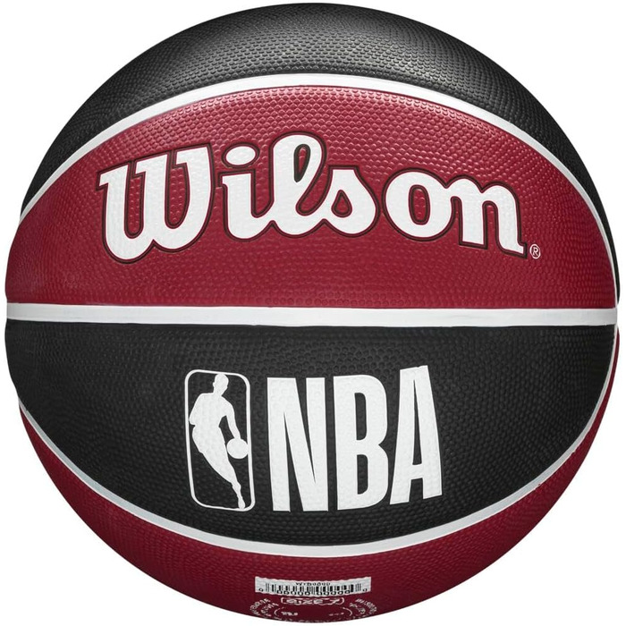 Баскетбольний м'яч Wilson NBA Team Tribute 7 Miami Heat