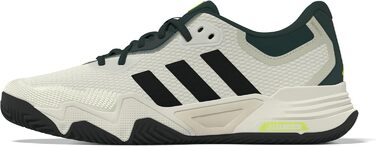 Тенісні кросівки adidas Solematch Control 2 Clay для ґрунту (42 2/3 EU, Білий/Чорний/Хвилястий)