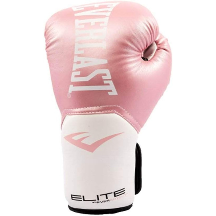 Боксерські рукавички Everlast Pro Style Elite - унісекс, рожевий/білий, 12oz