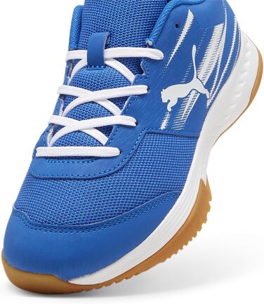 Дитяче залупання PUMA Varion II Jr для залу, біло-блакитне, розмір 39 EU