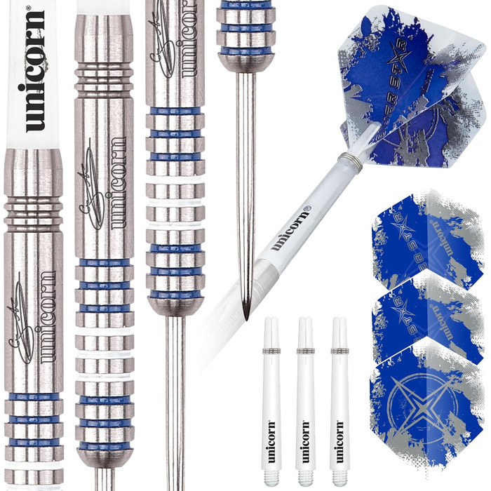 Дартси Unicorn Silver Star 80% вольфраму для чоловіків, Gary Anderson