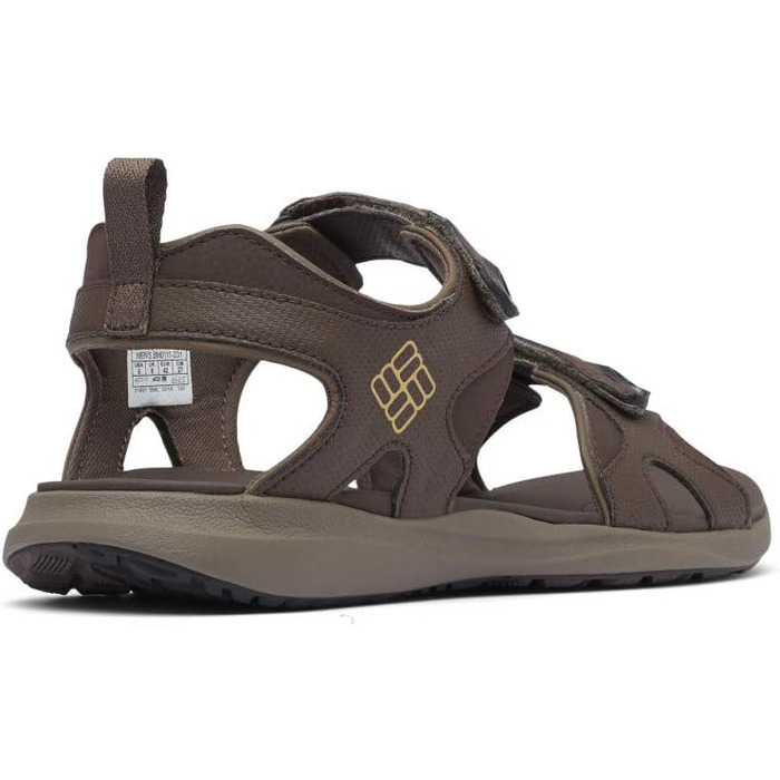 Сандалі Columbia Herren 2 Strap 43 EU коричневі Cordovan Curry - чоловічі літні сандалі