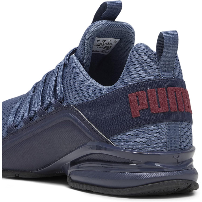 Кросівки PUMA Tazon 6 для чоловіків, крос-тренінг, 45 EU, темно-синій, інкі-блакитний, темно-ясно-червоний