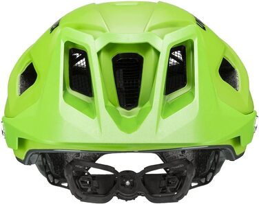 Велошолом UVEX Quatro Integrale для MTB, ультралегкий, регульований, для жінок і чоловіків, розмір 52-57 см, лайм/антрацит матовий