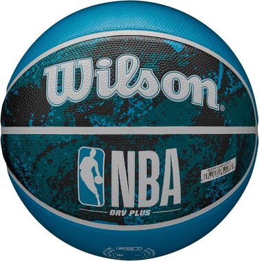 Баскетбольний м'яч Wilson №7, унісекс, чорний/синій