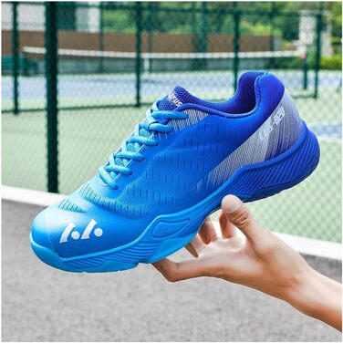 Тенісні кросівки Halle для чоловіків та жінок: дихаючі, з антиковзким покриттям, для бадмінтону, тенісу на ґрунті, тренувань. Розміри 36-46 EU. Кольори: білий, чорний, синій.