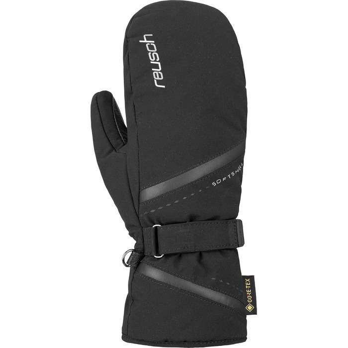 Жіночі рукавиці Reusch Alexa GTX, чорні/сріблясті, розмір 6.5, мембрана Gore-Tex