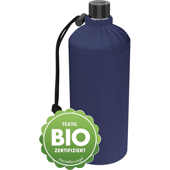 Дитяча скляна пляшка Emil BIO Energy 0,6 л, ізольована, для школи, спорту, для хлопчиків і дівчаток
