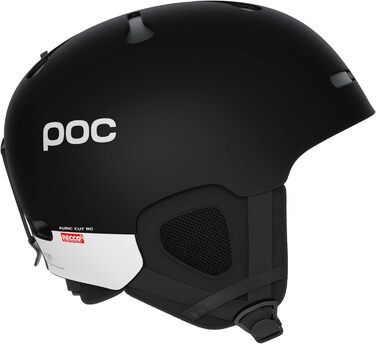 Шолом для лиж і сноуборду POC Auric Cut BC MIPS, міцний ABS, чорний матовий, розмір M-L (55-58 см)
