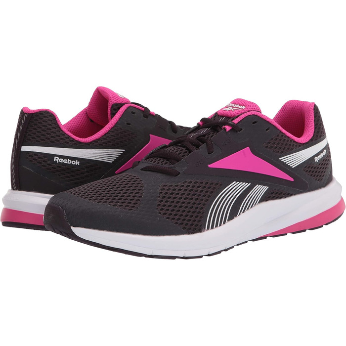 Кросівки для бігу Reebok Speed Breeze 2.0 для жінок, 41 EU, сірий Gravity Grey, чорний Midnight Shadow, рожевий Proud Pink