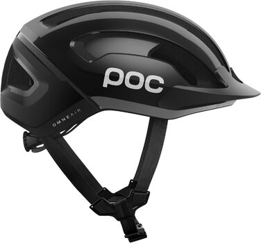 Велосипедний шолом POC Omne Air Resistance MIPS, для MTB та міста, з MIPS захистом, вентиляцією, регульованим козирком, чорний, S (50-56 см)