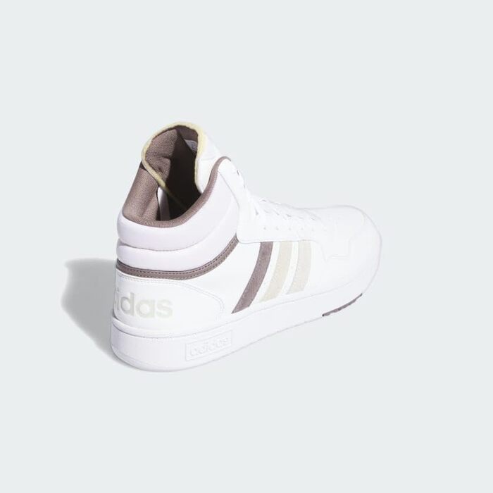 Кросівки Adidas Hoops 3 чоловічі білі, сірі, чорні (46 2/3 EU)