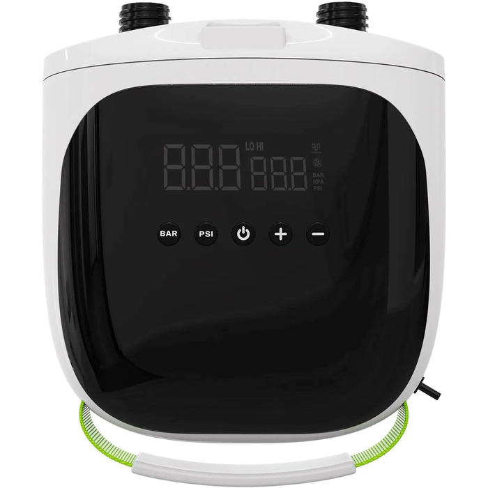 Електричний насос для SUP дошки PBG – 12V з акумулятором та LCD дисплеєм, до 20 PSI, з Powerbank, для SUP, човнів, каяків та кемпінгу