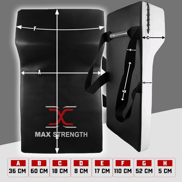 Захисний щит для регбі Max Strength, професійний, міцний, високощільна піна