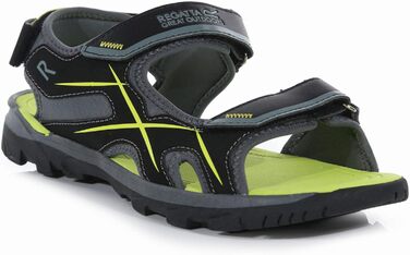 Чоловічі сандалії Regatta Kota Drift, чорний/киві, 42 EU